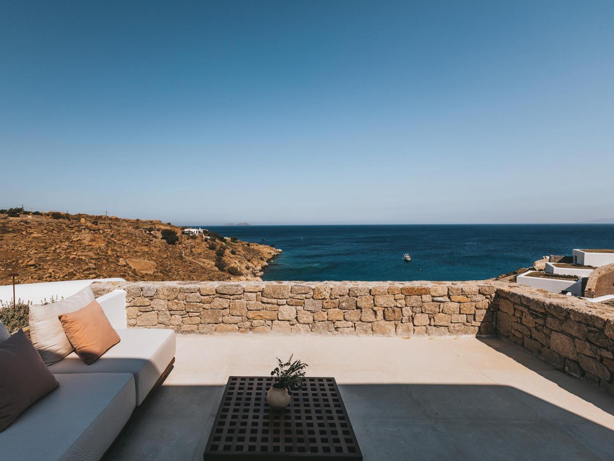 Готель Cali Mykonos Калафатіс Екстер'єр фото