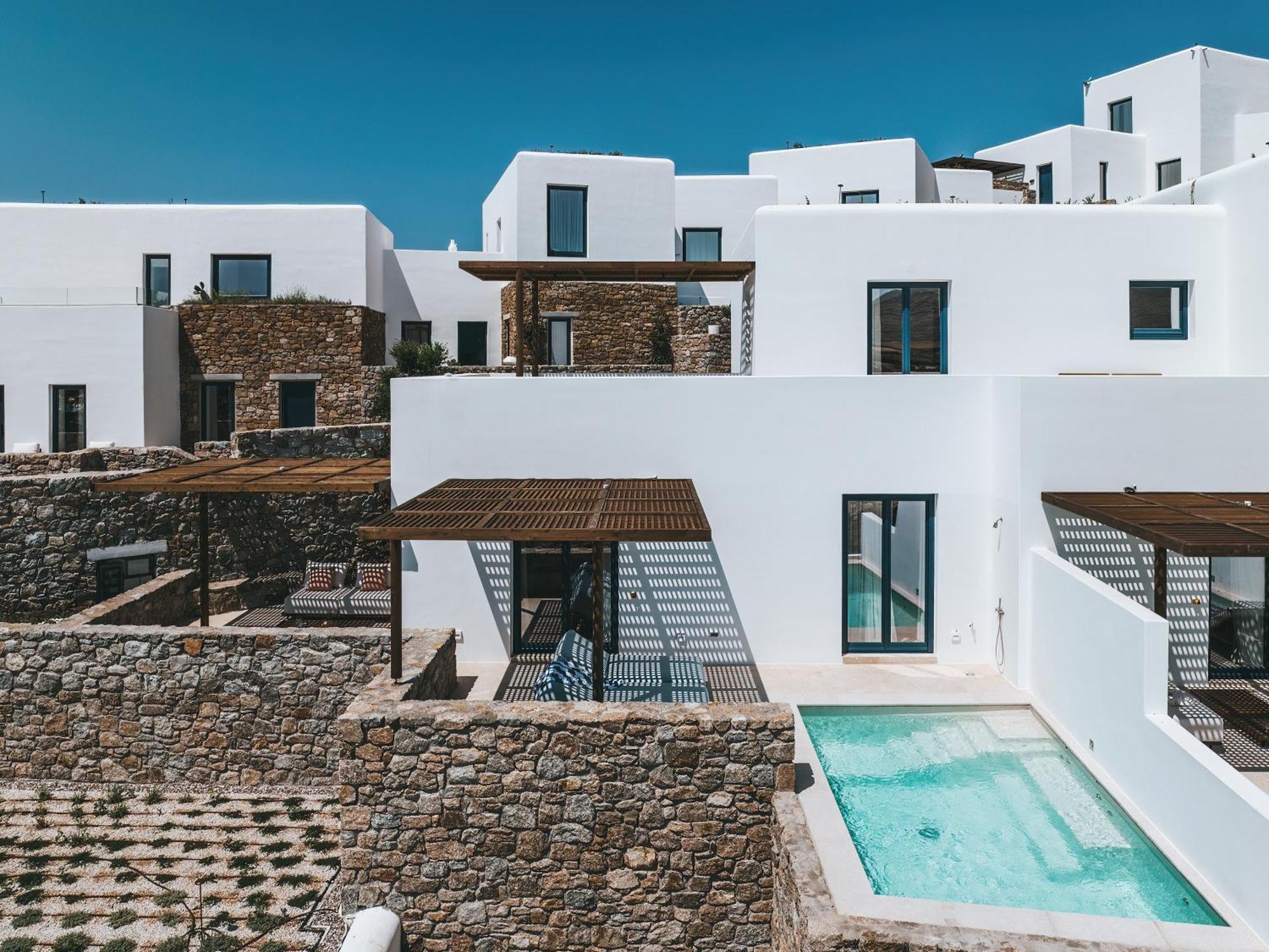 Готель Cali Mykonos Калафатіс Екстер'єр фото