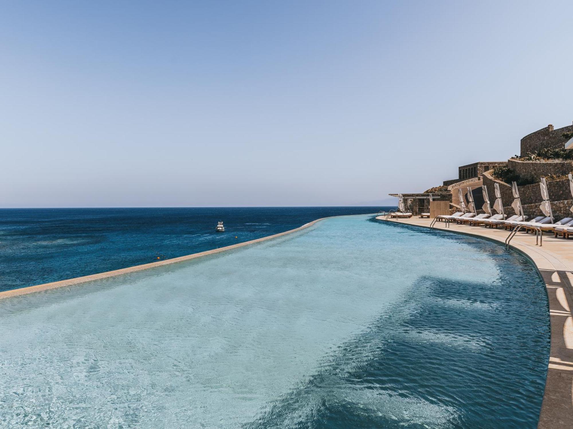 Готель Cali Mykonos Калафатіс Екстер'єр фото