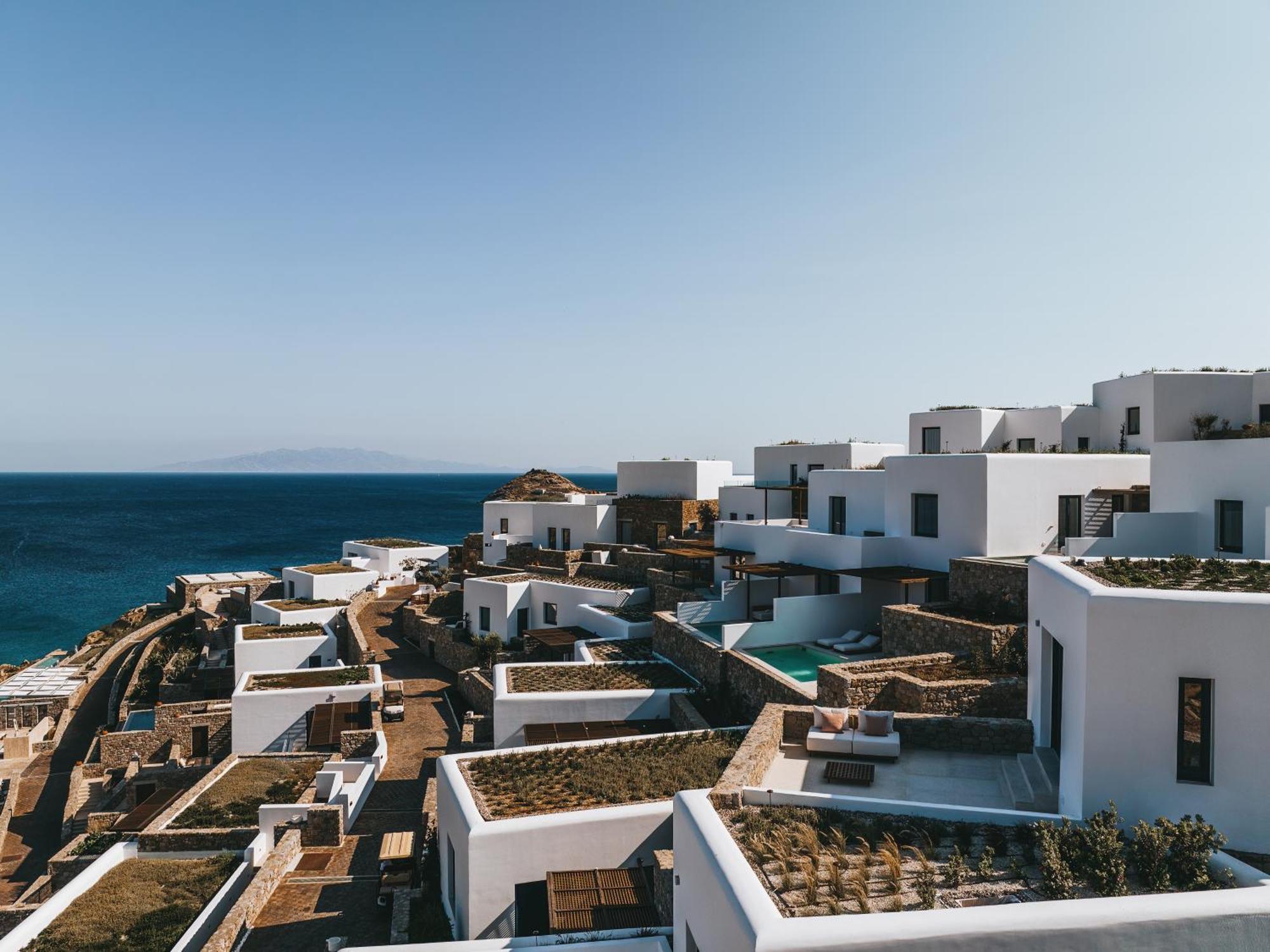 Готель Cali Mykonos Калафатіс Екстер'єр фото