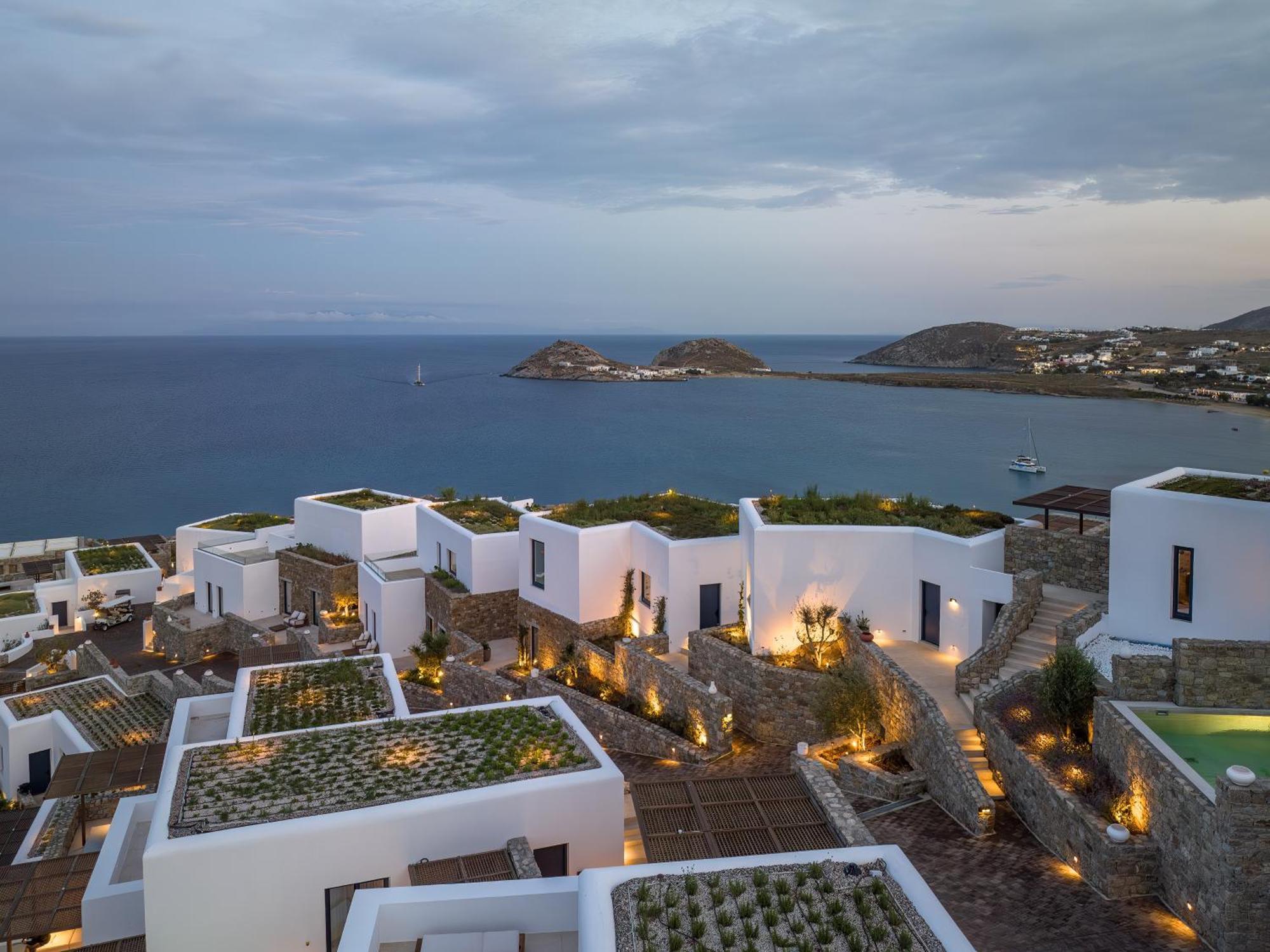 Готель Cali Mykonos Калафатіс Екстер'єр фото