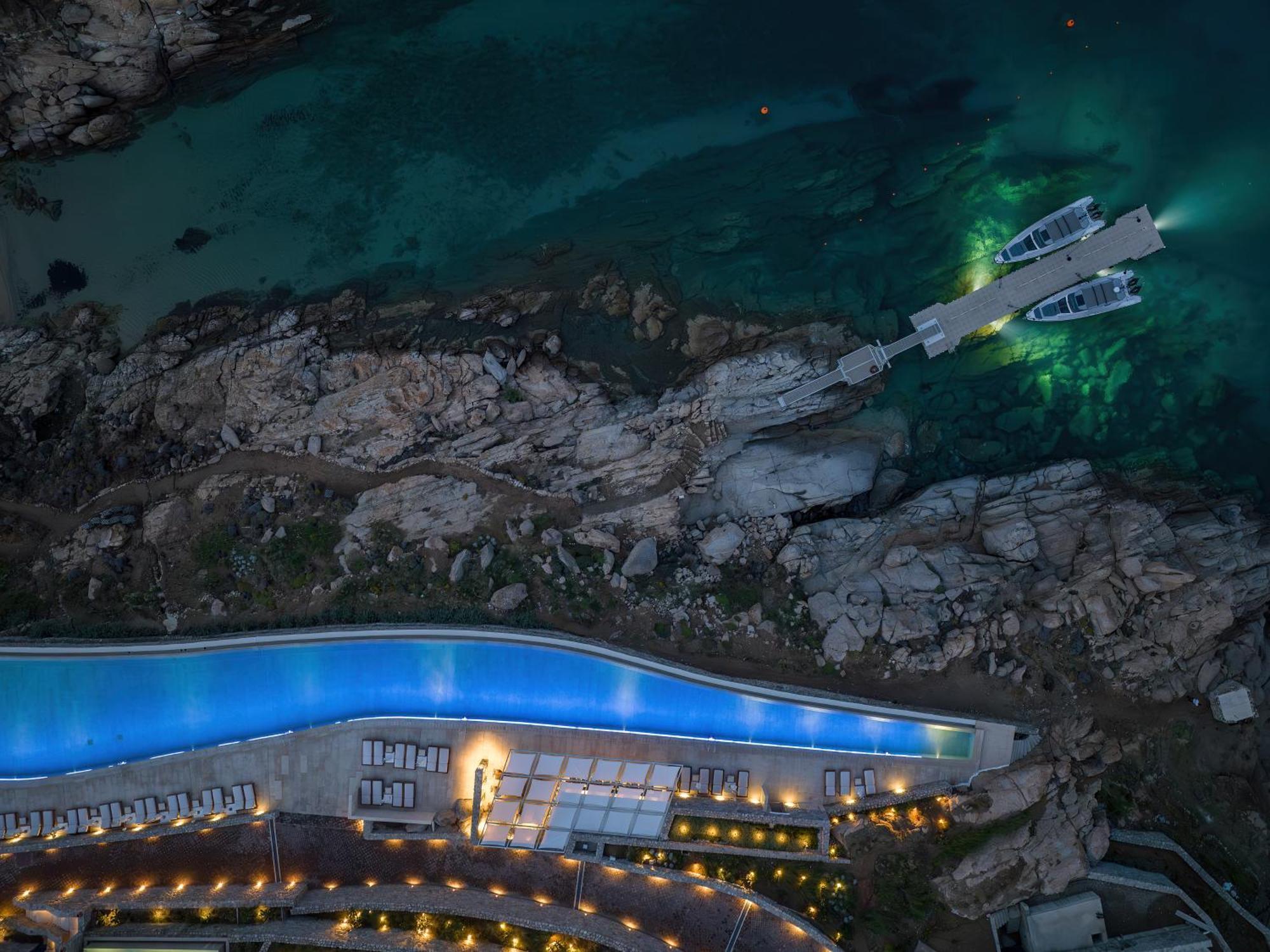 Готель Cali Mykonos Калафатіс Екстер'єр фото