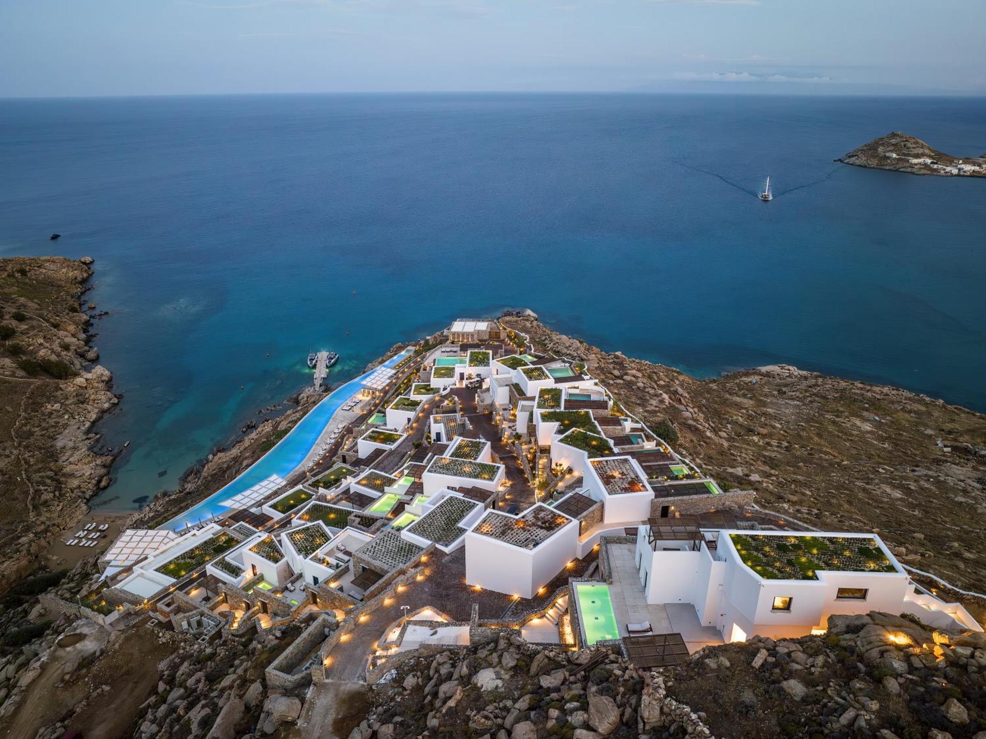 Готель Cali Mykonos Калафатіс Екстер'єр фото