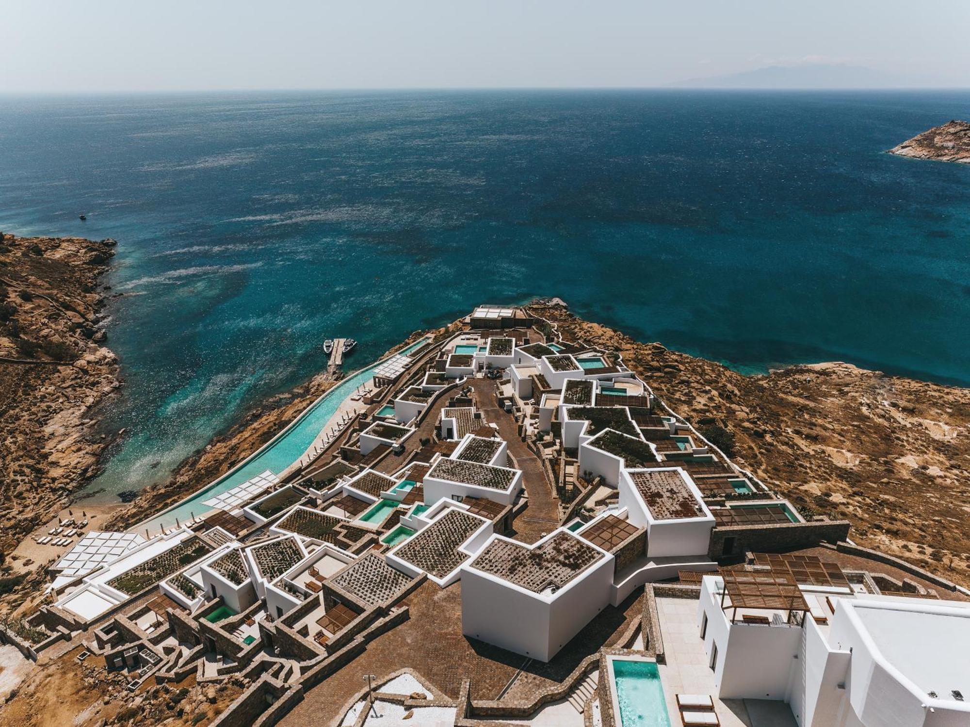 Готель Cali Mykonos Калафатіс Екстер'єр фото