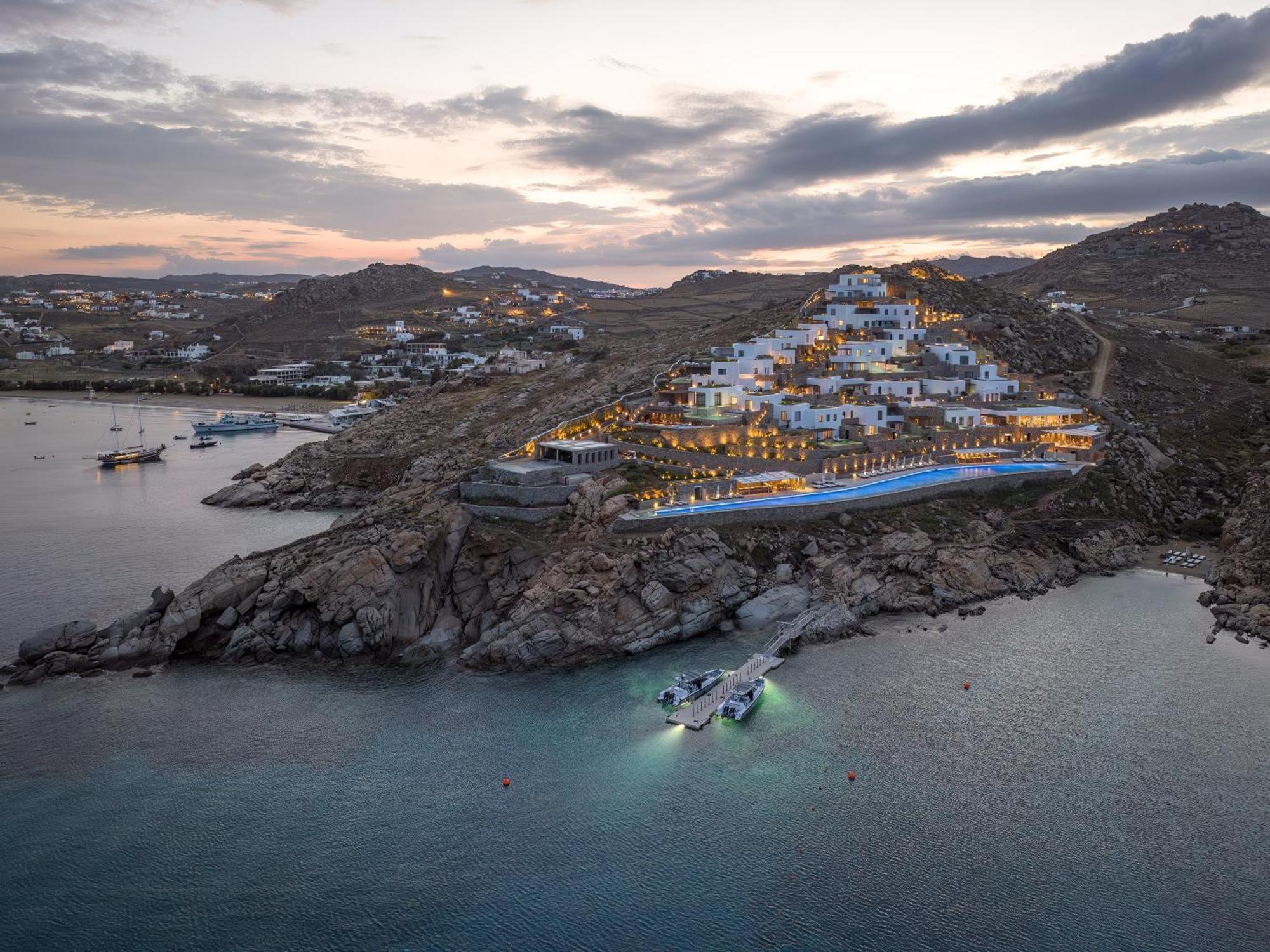 Готель Cali Mykonos Калафатіс Екстер'єр фото