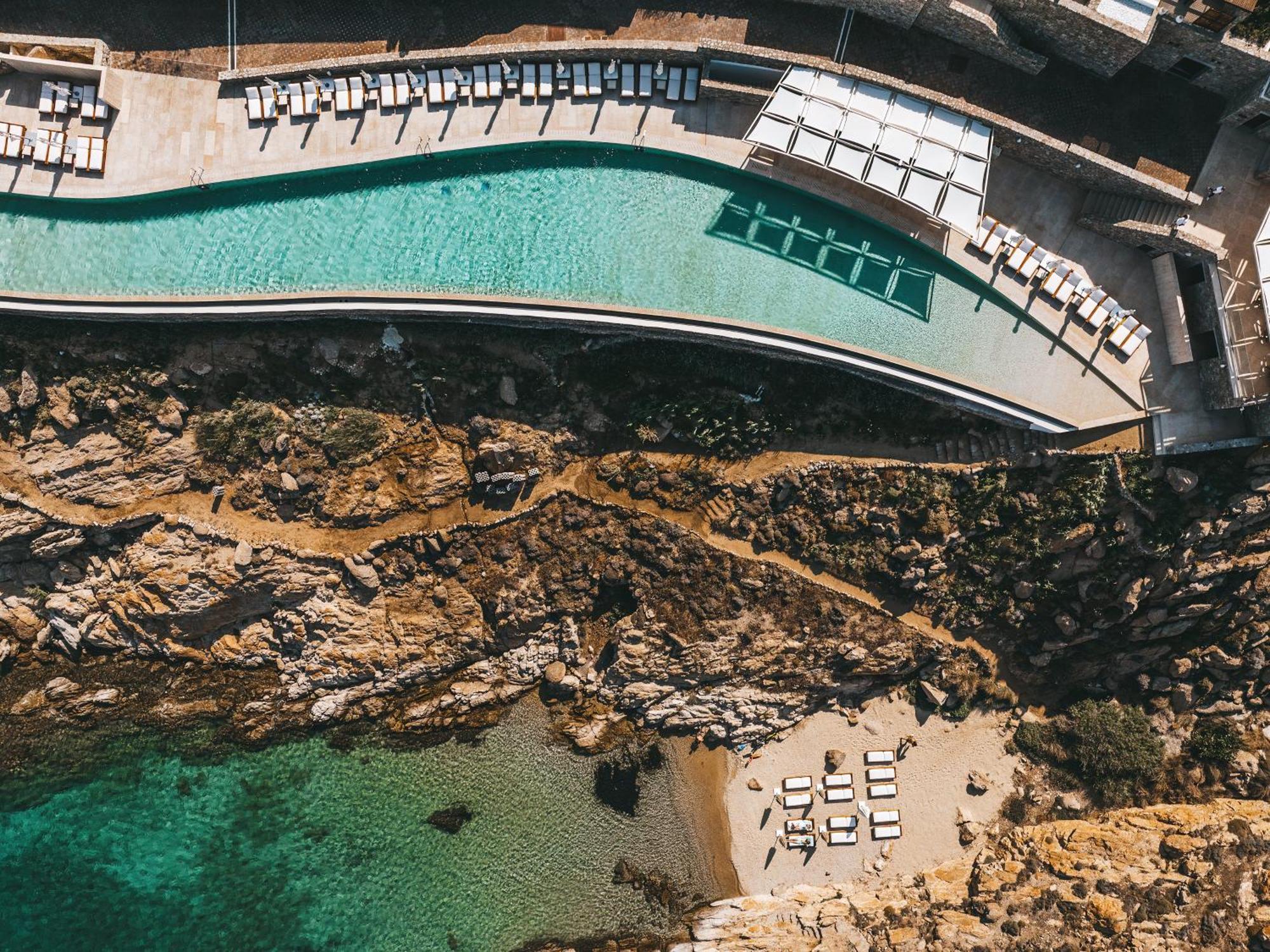Готель Cali Mykonos Калафатіс Екстер'єр фото