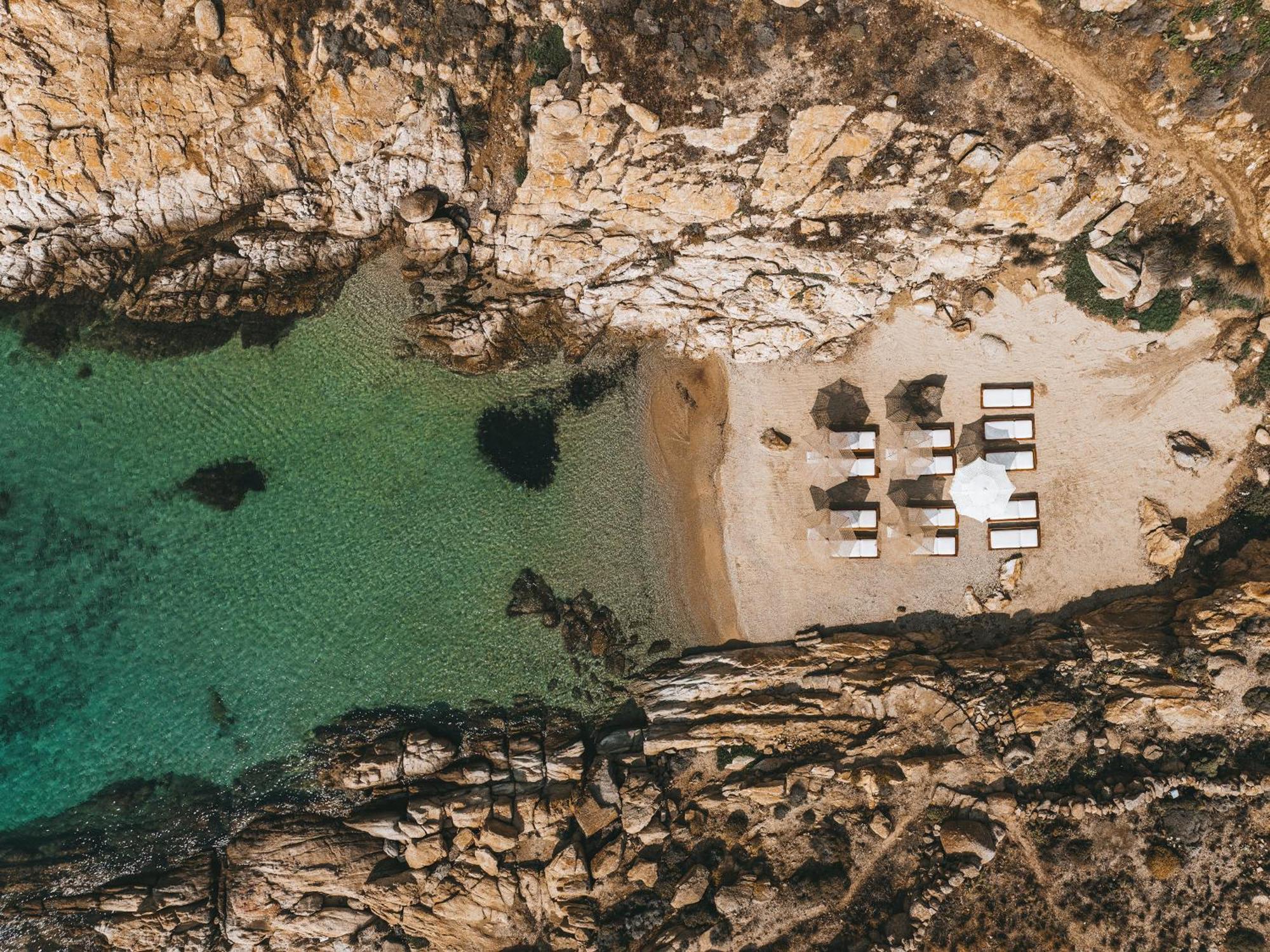Готель Cali Mykonos Калафатіс Екстер'єр фото