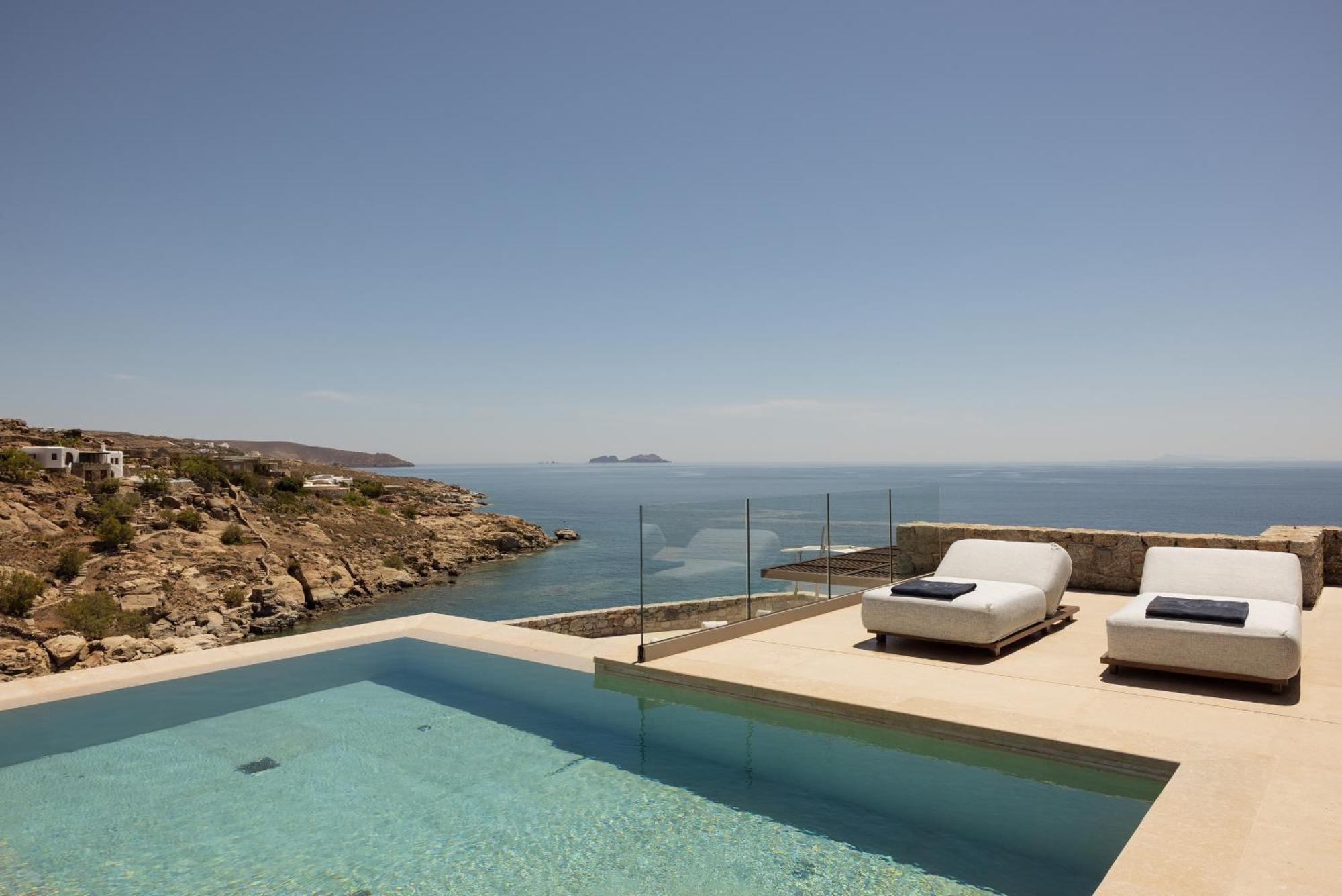 Готель Cali Mykonos Калафатіс Екстер'єр фото