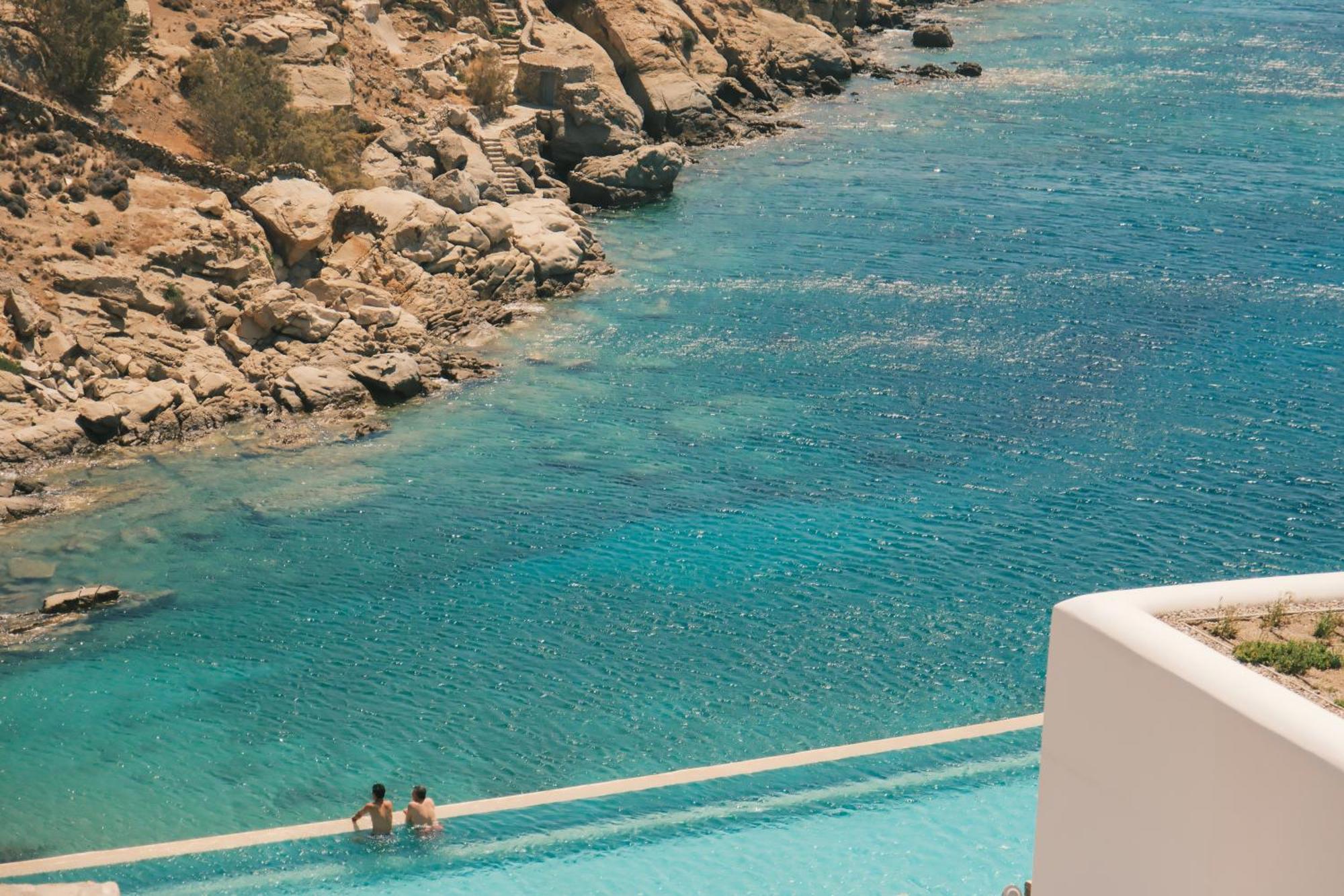 Готель Cali Mykonos Калафатіс Екстер'єр фото