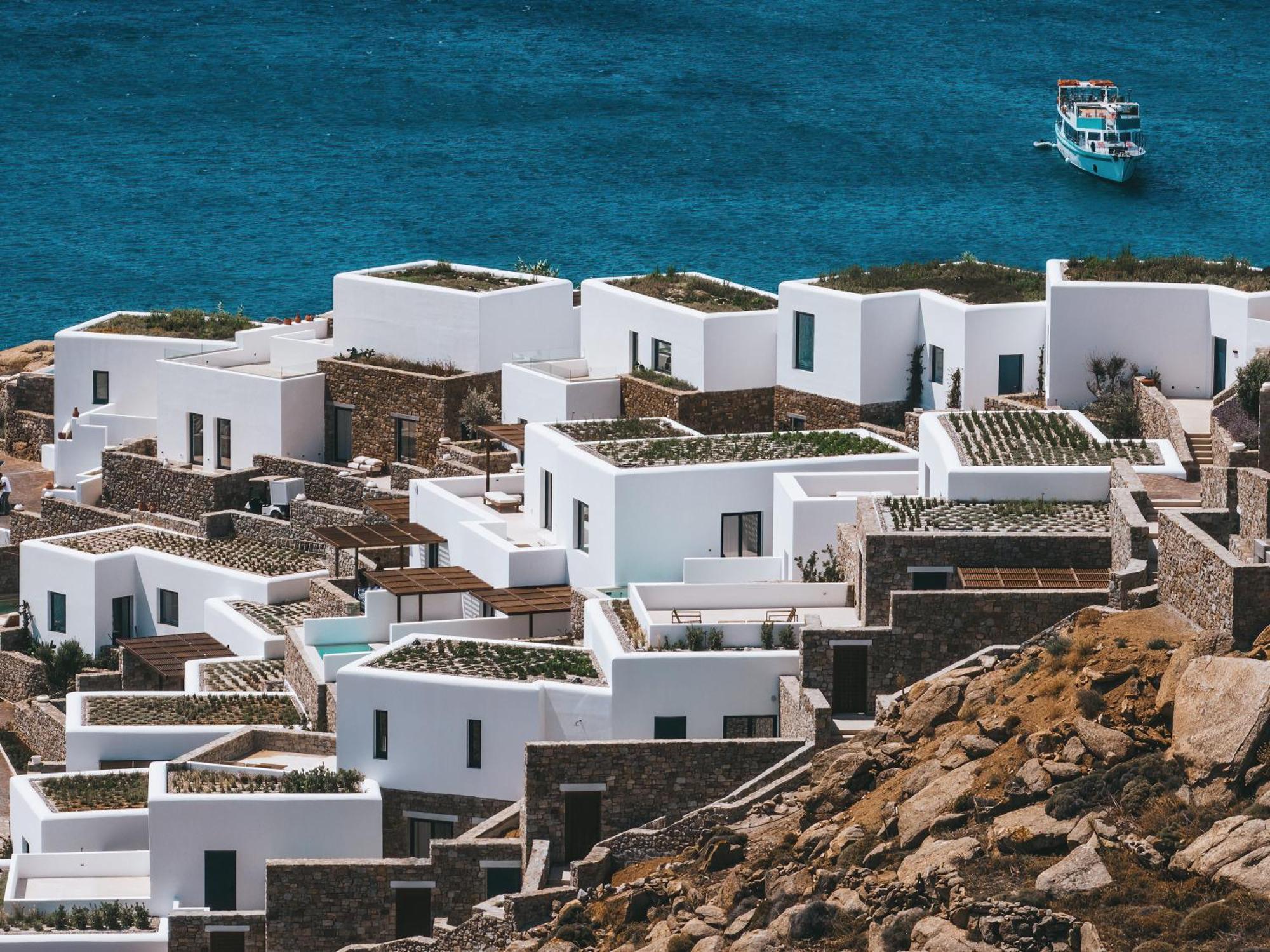 Готель Cali Mykonos Калафатіс Екстер'єр фото